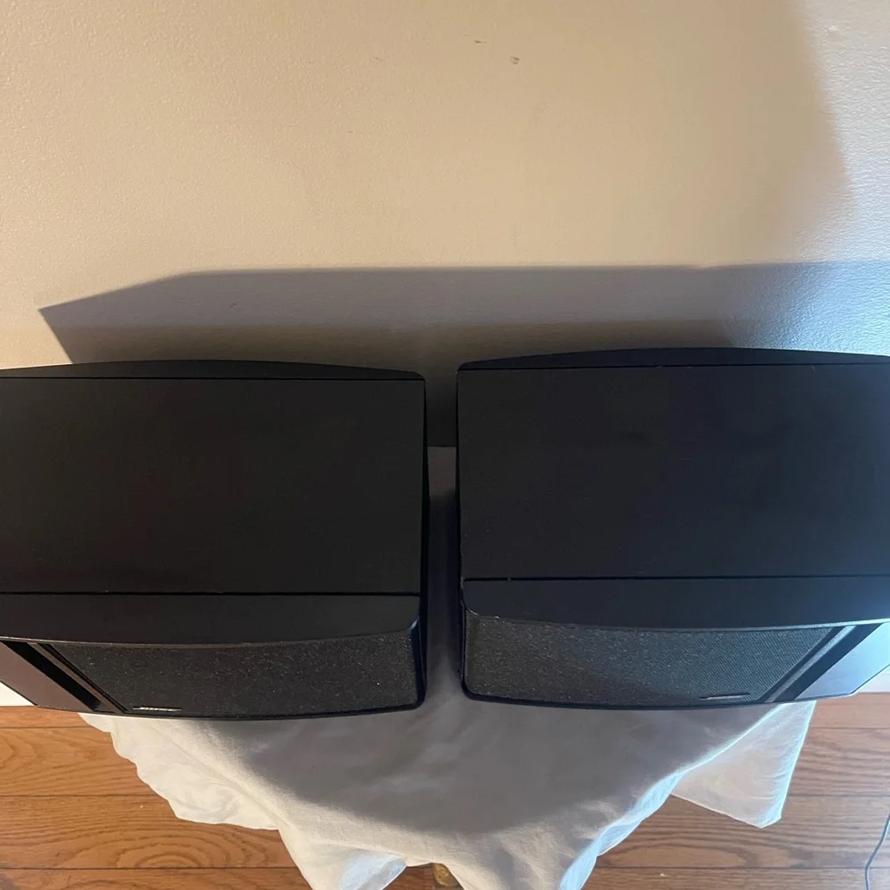 Bose 141 Speaker Series II Black Bookshelf Speakers 40 Watt Home Stereo Pair - Picture 6 of 9